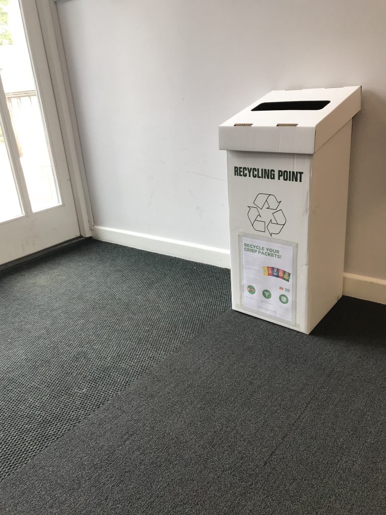 Recycle your crisp packets! Blue Marine Travel