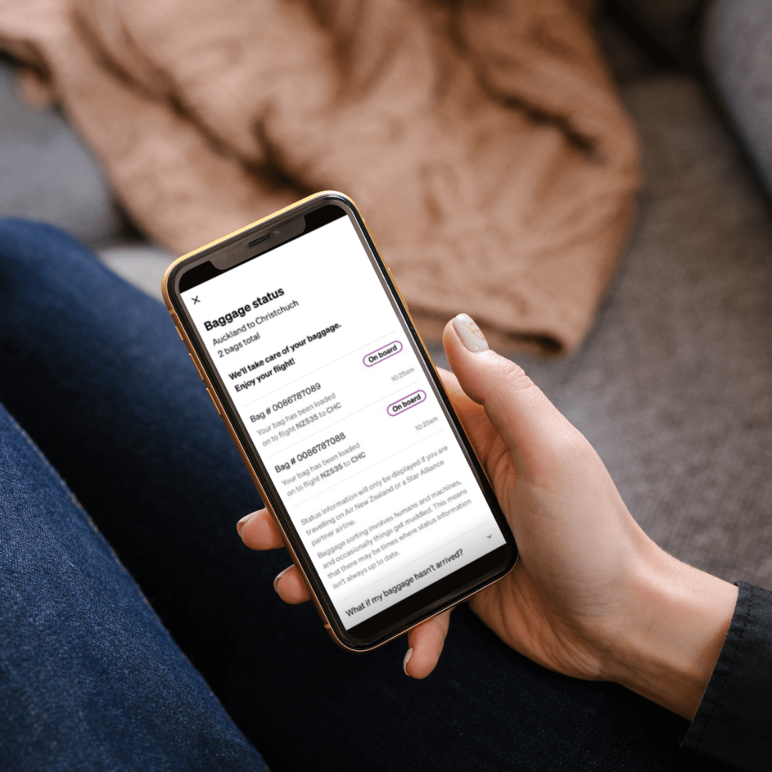 Air New Zealand has come up with its own baggage tracking service ...