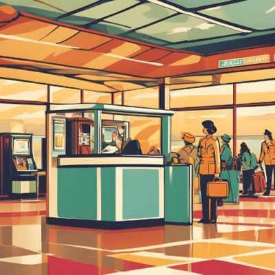 Airport Kiosk Customs
