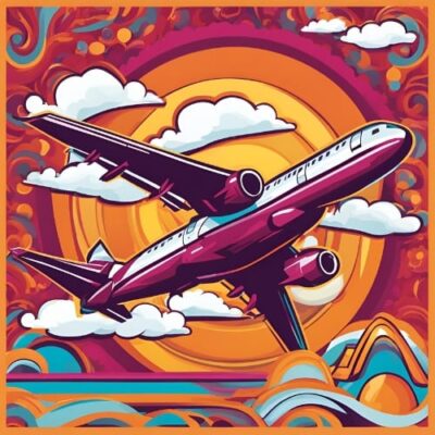 Qatar Airways artwork