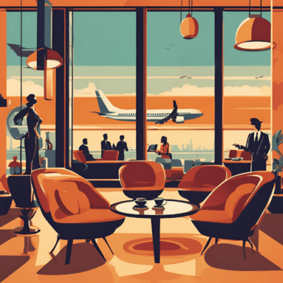 Airport lounge